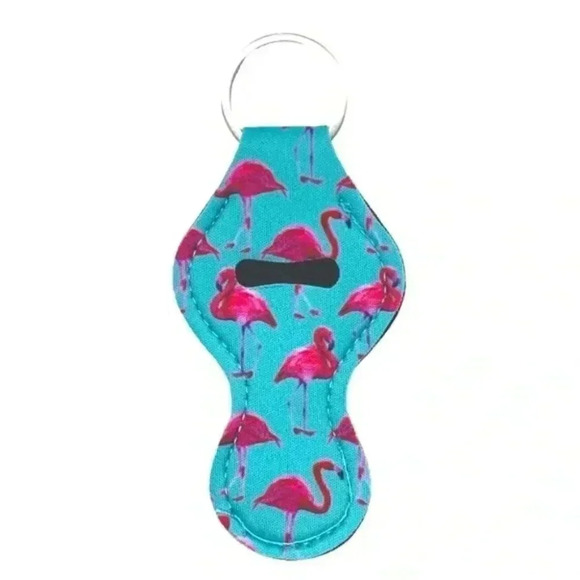 Chapstick/Lipstick Holder Keychain - Picture 1 of 5